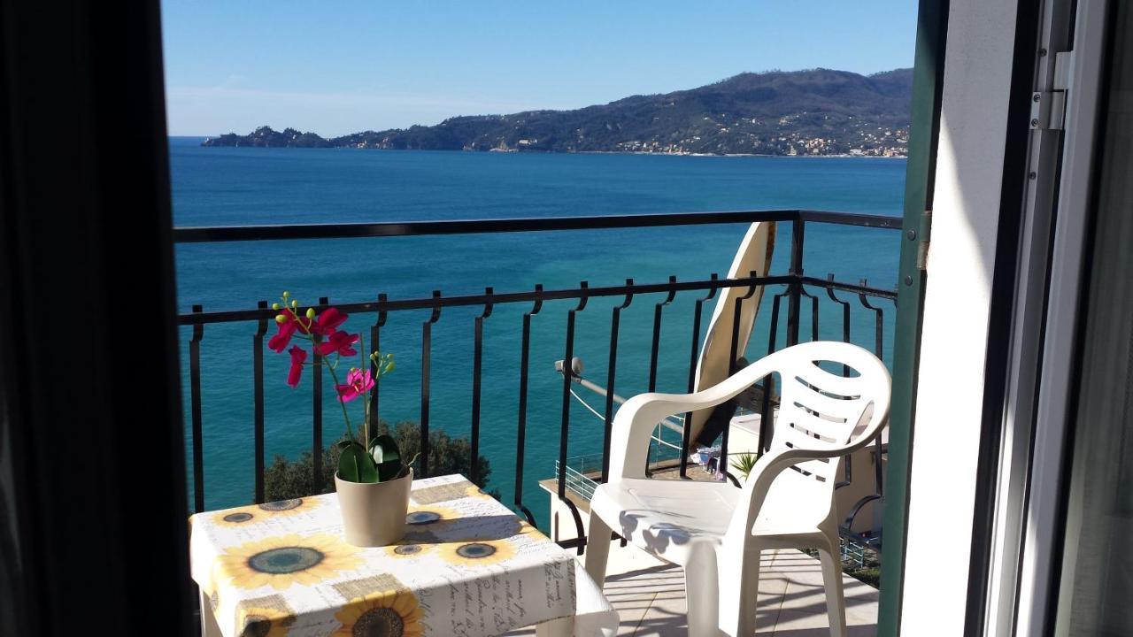 Vista Mare E Portofino - Sea And Portofino View Apartment Zoagli Luaran gambar