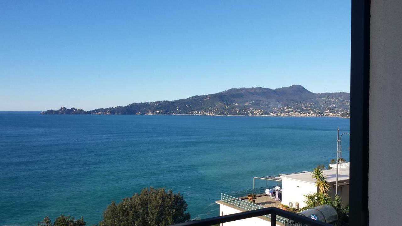 Vista Mare E Portofino - Sea And Portofino View Apartment Zoagli Luaran gambar