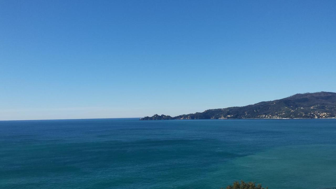 Vista Mare E Portofino - Sea And Portofino View Apartment Zoagli Luaran gambar