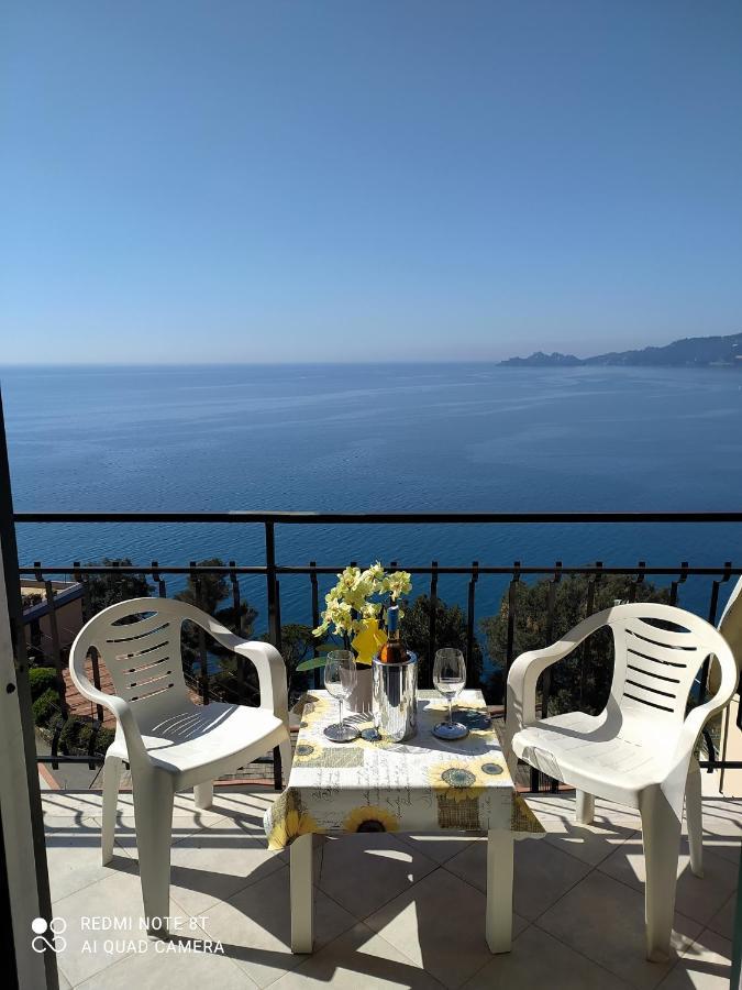 Vista Mare E Portofino - Sea And Portofino View Apartment Zoagli Luaran gambar